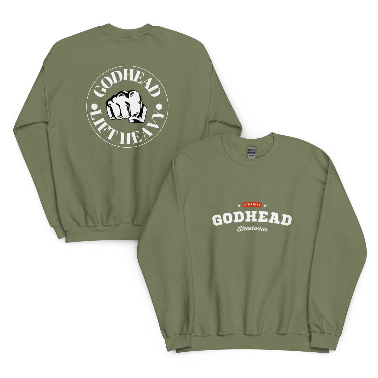 Unisex Crew Neck Sweatshirt | Gildan 18000 image 4