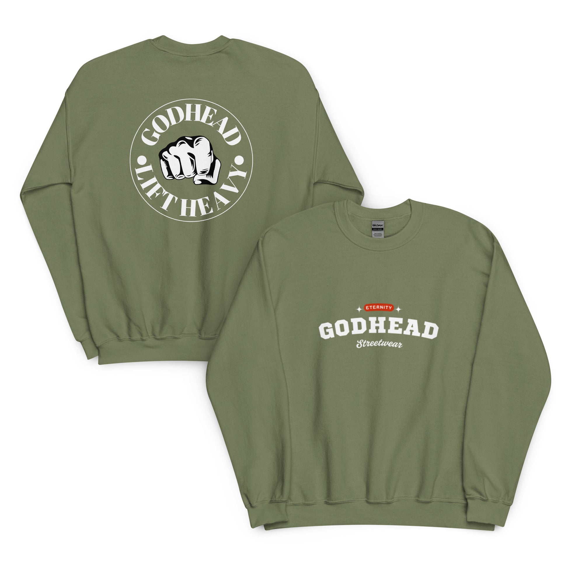 Unisex Crew Neck Sweatshirt | Gildan 18000 image 4