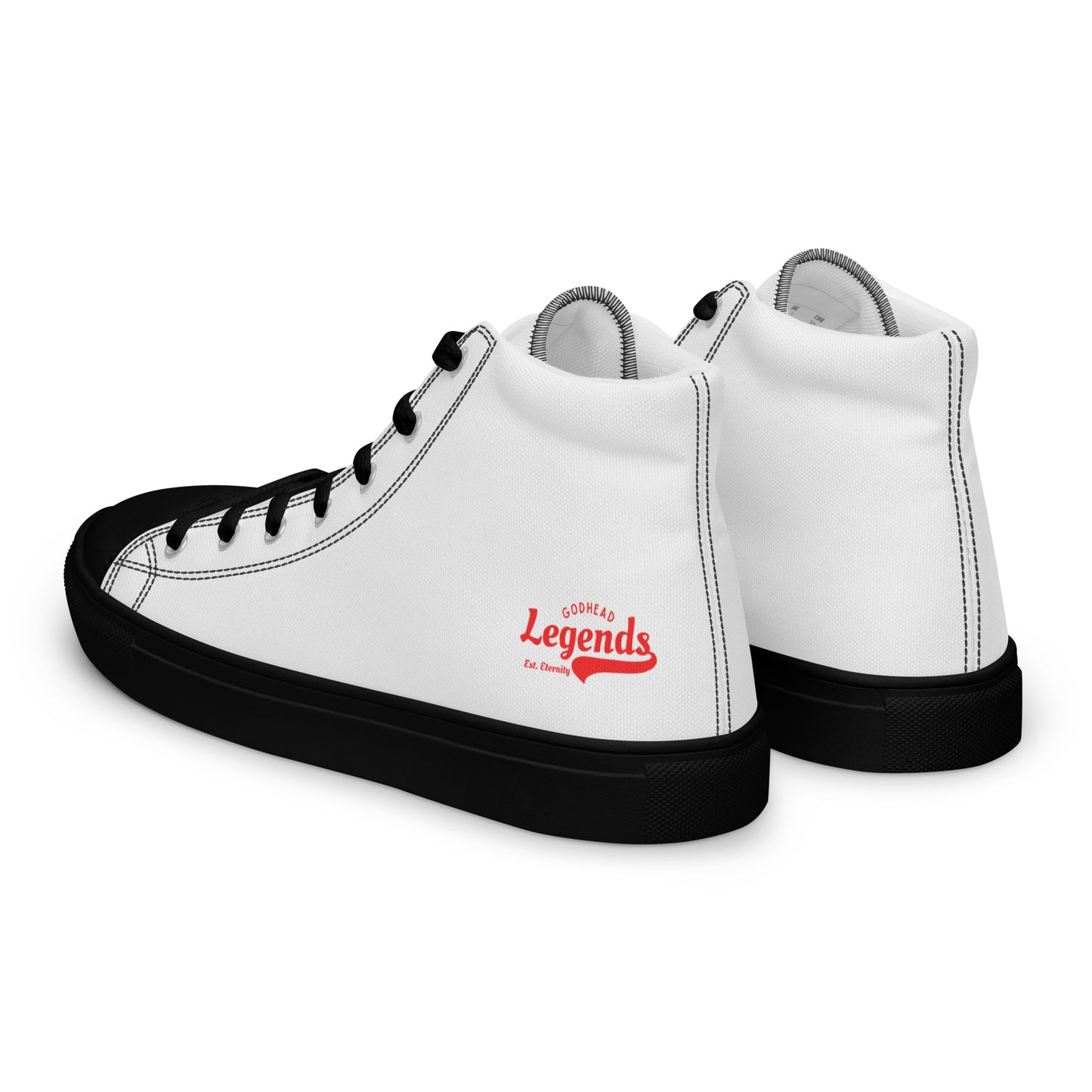 Legends top canvas trainers image 11