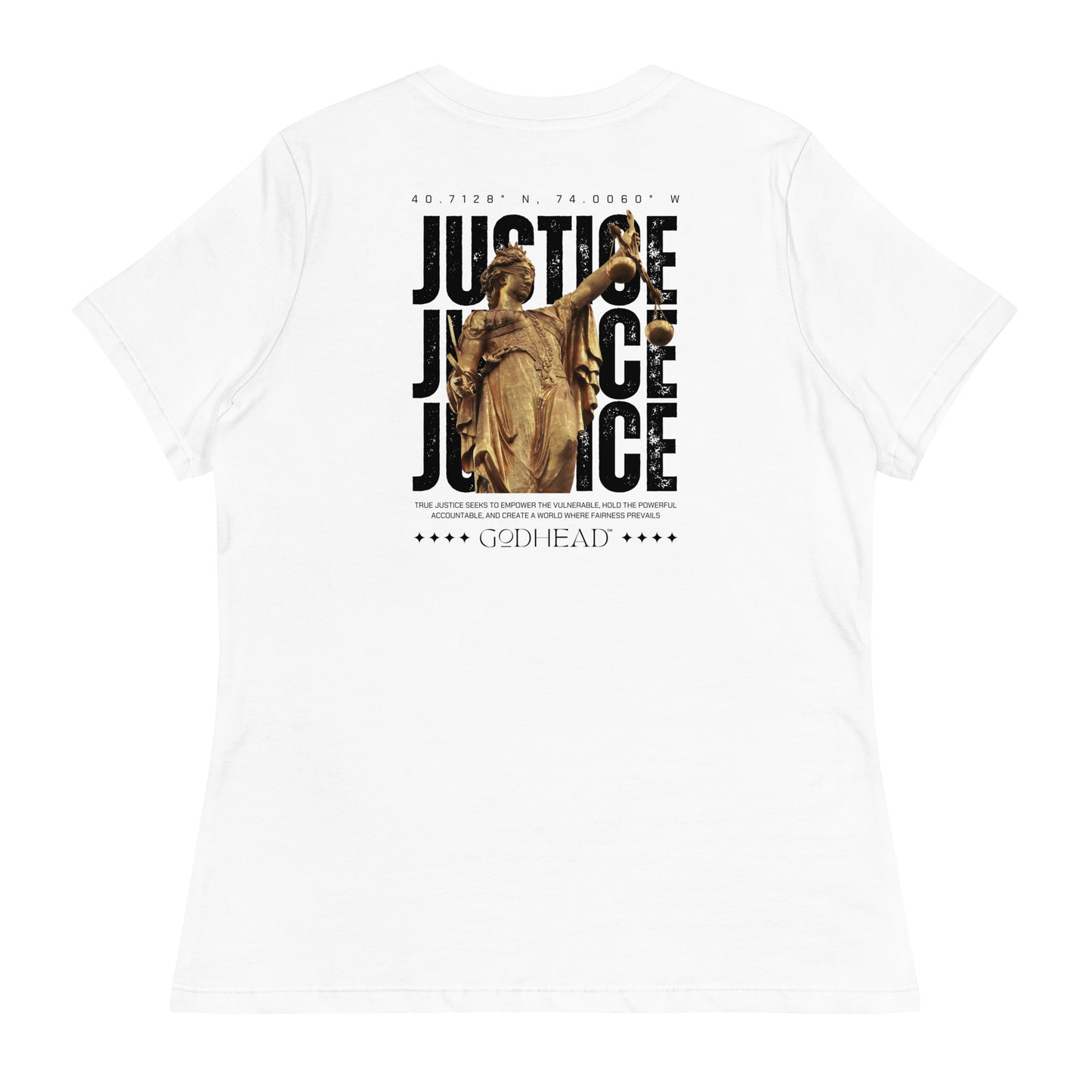 Women's Justice T-Shirt image 1