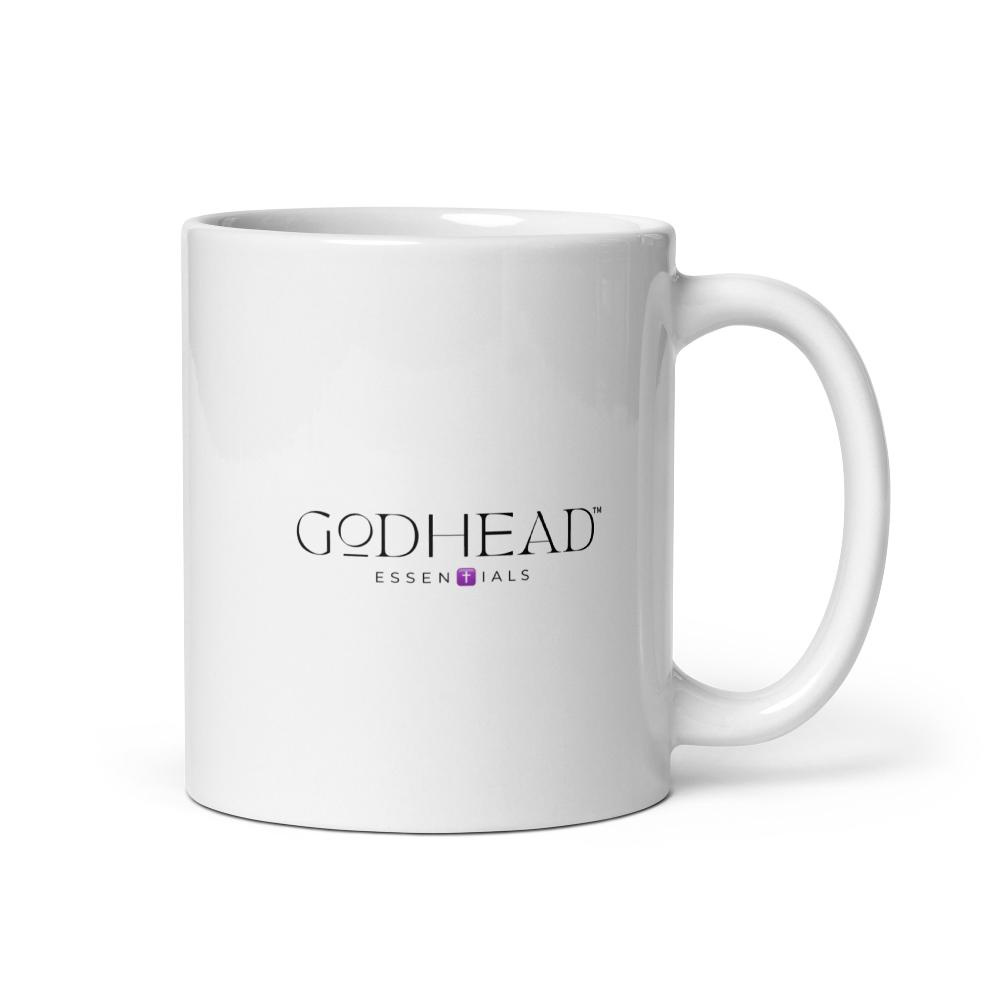 White Glossy Mug image 0