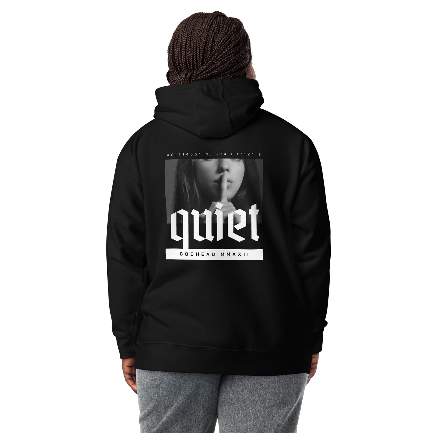 Quiet Unisex Hoodie image 6