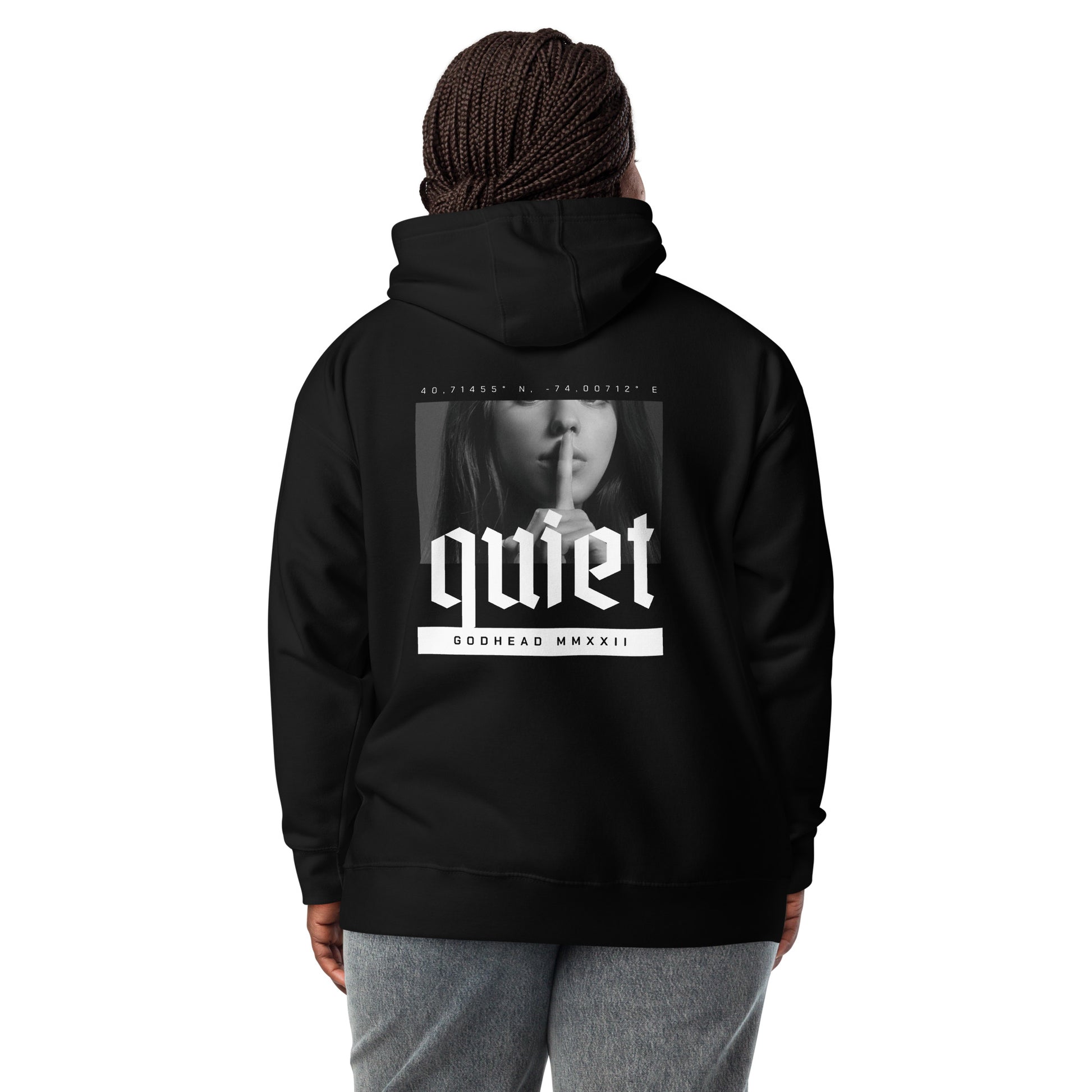 Quiet Unisex Hoodie image 6