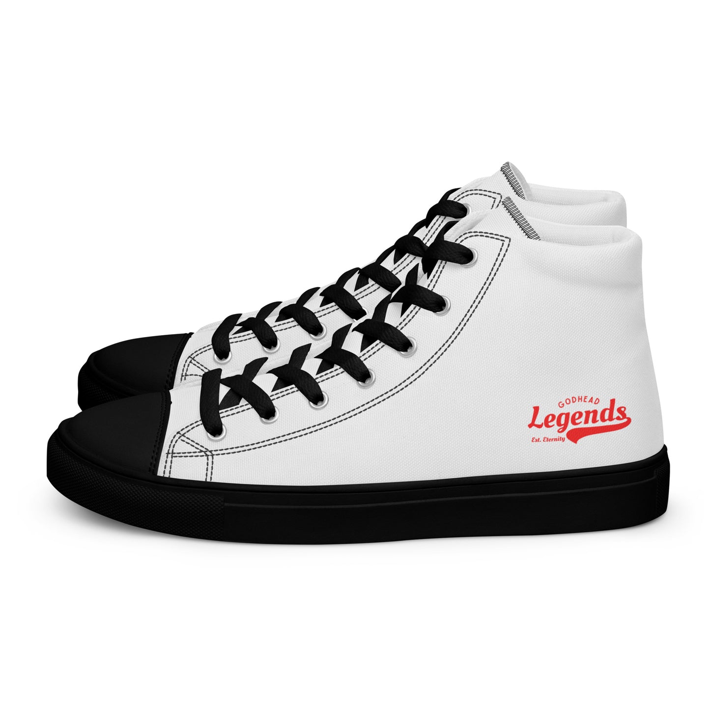 Legends top canvas trainers image 16