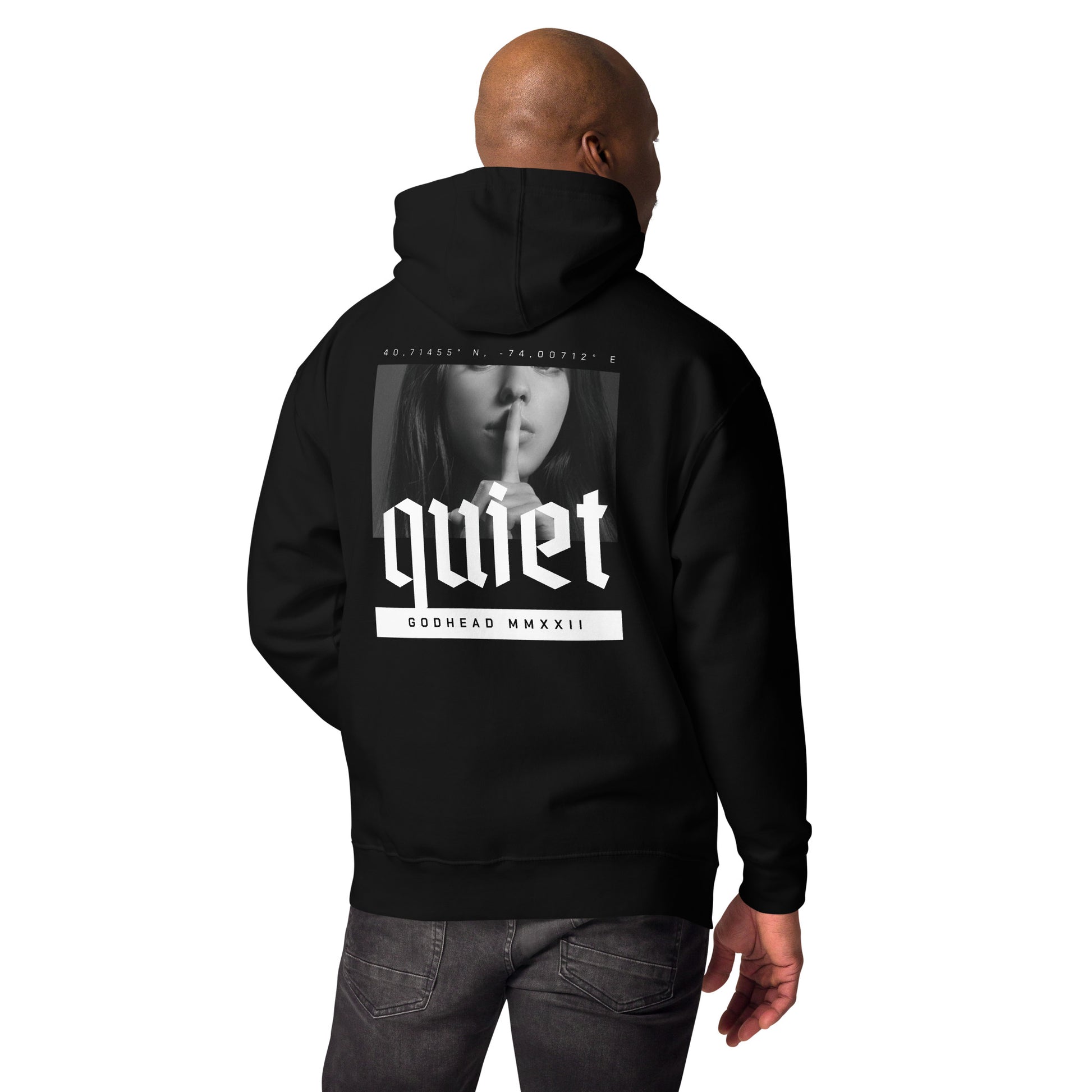 Quiet Unisex Hoodie image 1