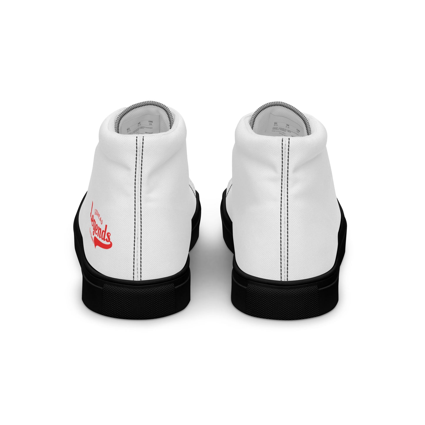 Legends top canvas trainers image 10